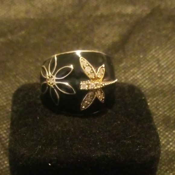 Stainless dragonfly ring - Picture 5 of 10